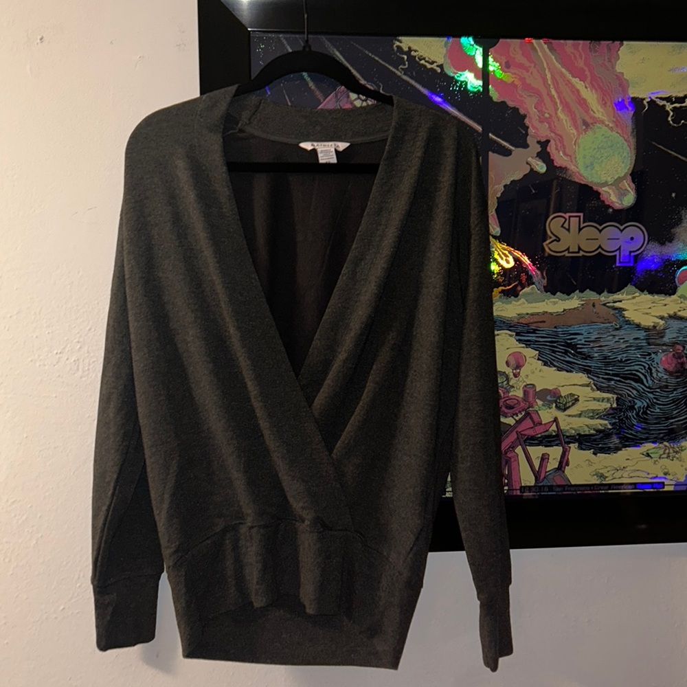 Athleta wrap top